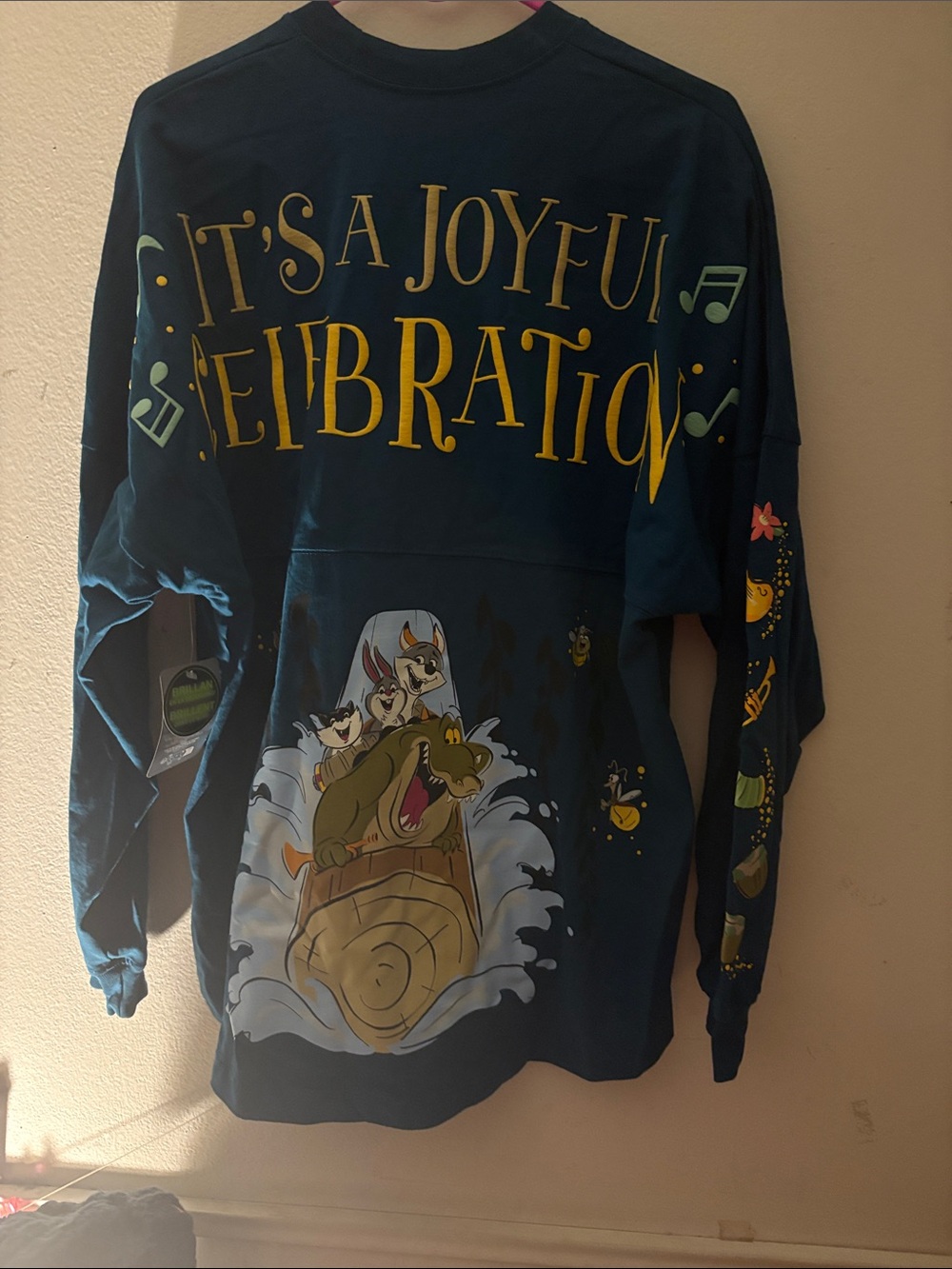Unisex spirit jersey  Graphic Crewneck Sweater - 'It's a Joyful Celebration'